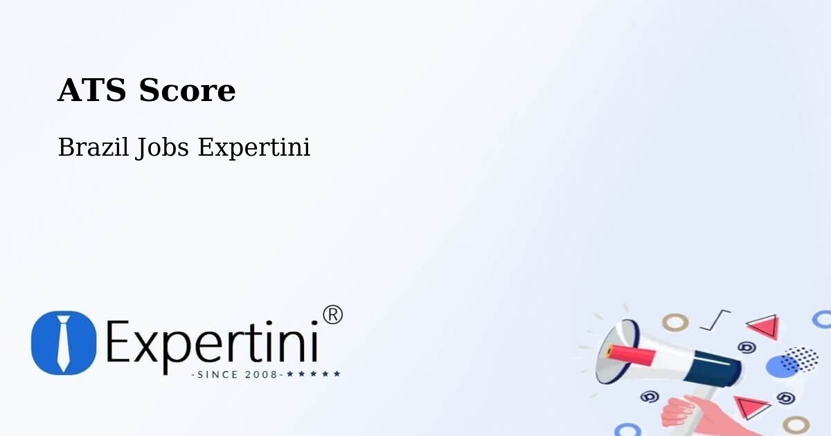 Resume ATS Score & Job Description Match Tool – Tabapuã - Brazil Jobs Expertini
