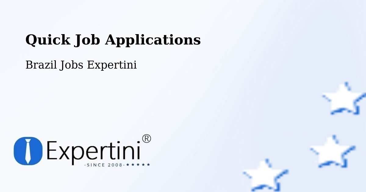 Quick Apply Feature – Tabapuã - Brazil Jobs Expertini