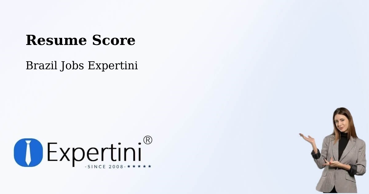 Resume Score & Job Description Match Tool – Tabapuã - Brazil Jobs Expertini